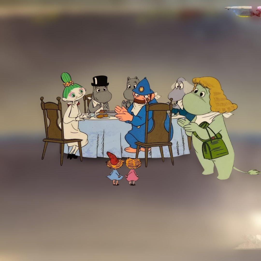 昭和❤️Moomin❤️ムーミン セル画