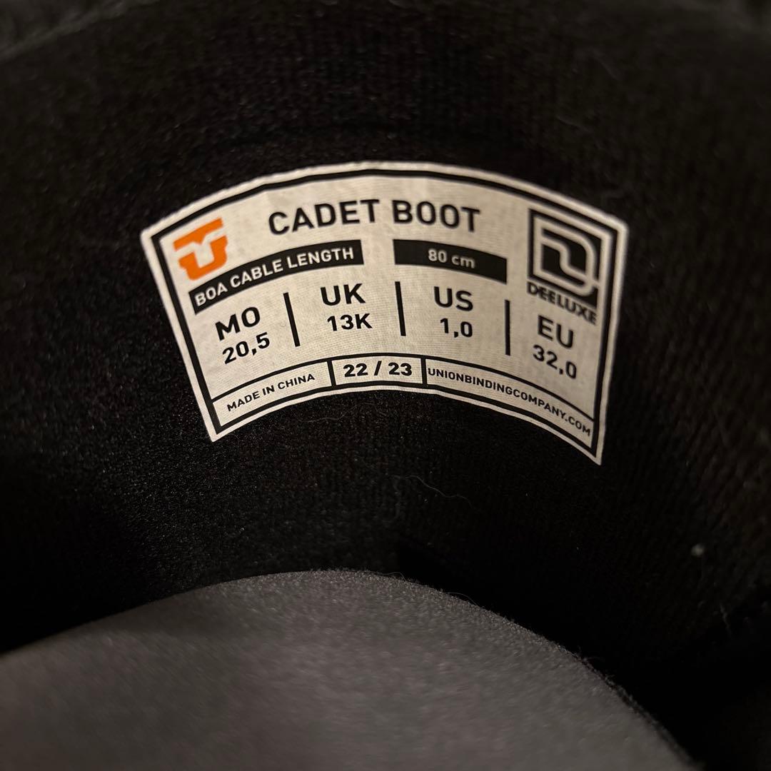 DEELUXE UNION CADET 子ども用 スノーボードブーツ キッズ