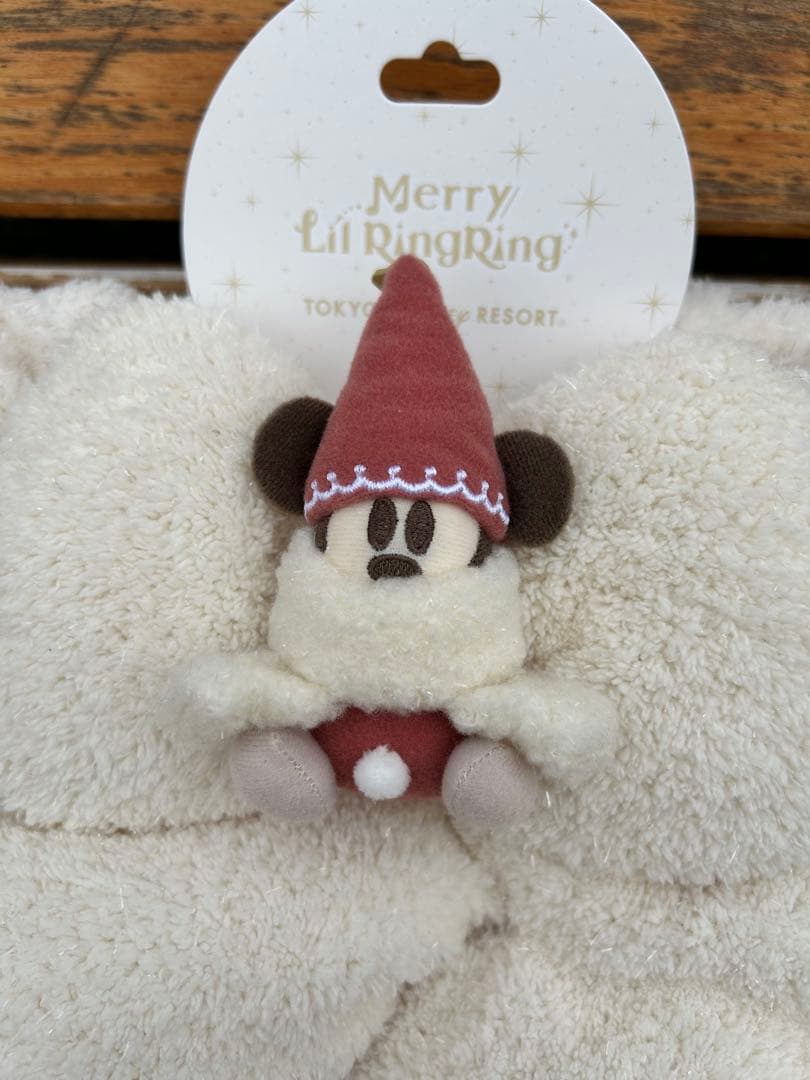 新品未使用　クリスマスディズニー　リルリンリン　マフラー　2025