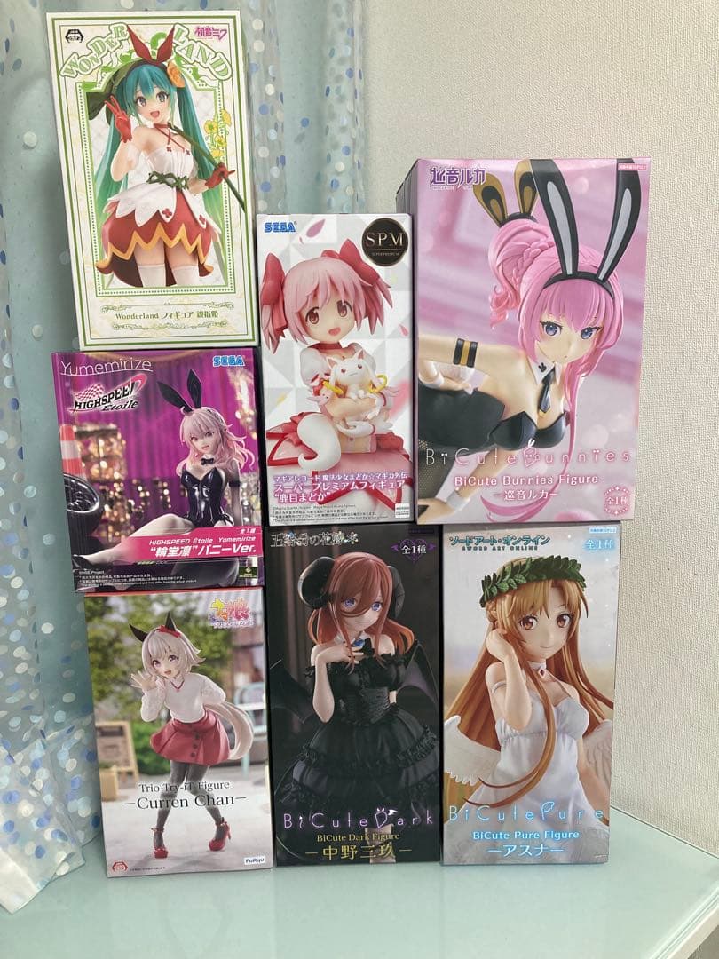美少女フィギュアまとめ売り7体