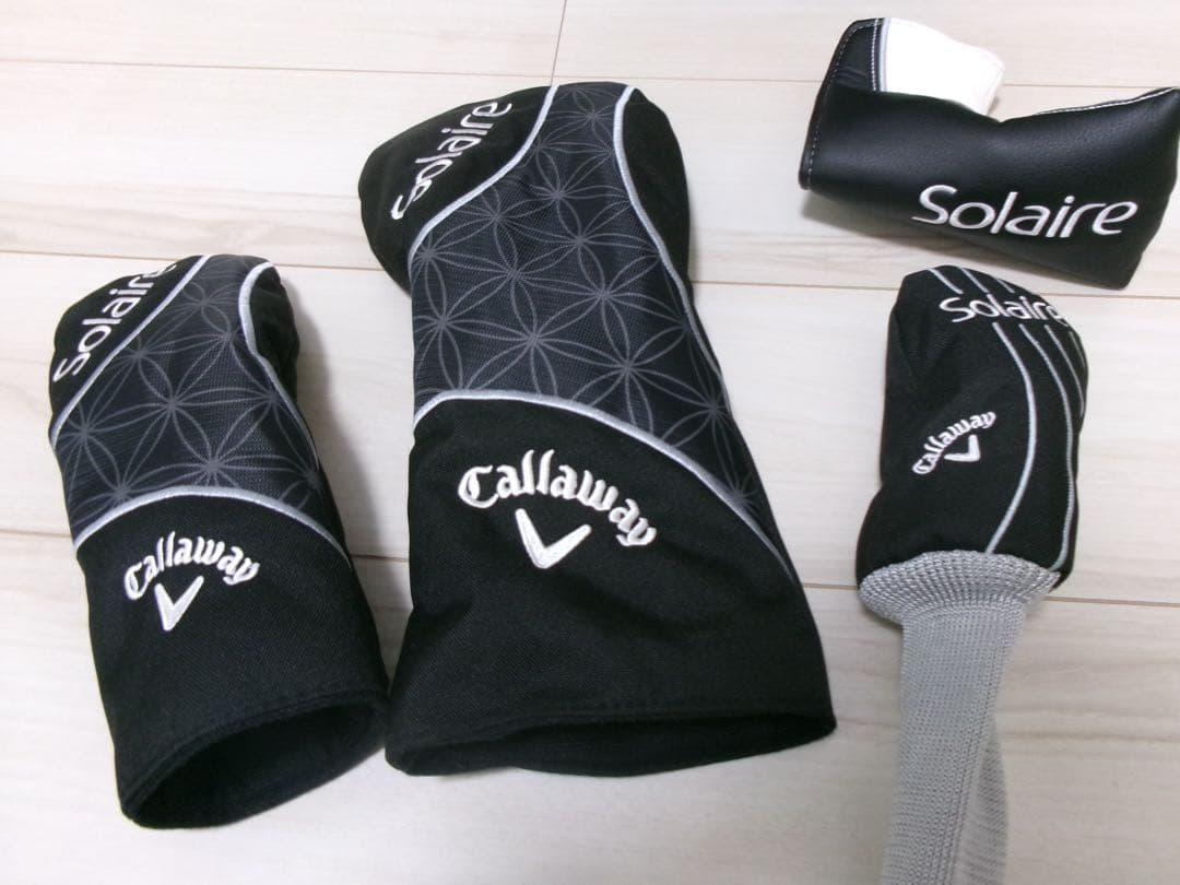 Callaway Solaire ゴルフバッグ　※専用ヘッドカバー付き
