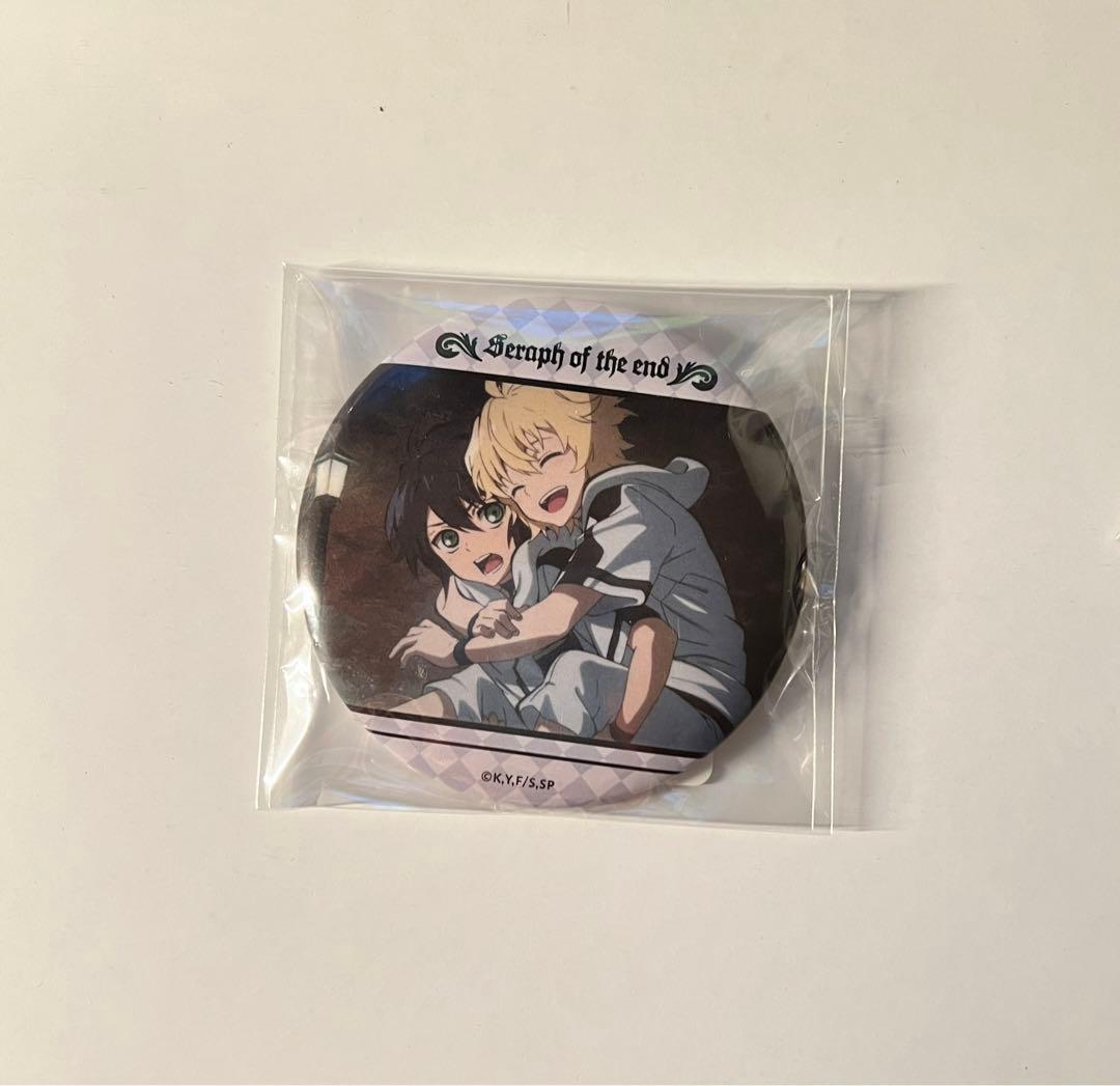 終わりのセラフ　シーン缶バッジ　ミカエラ　優一郎　幼少