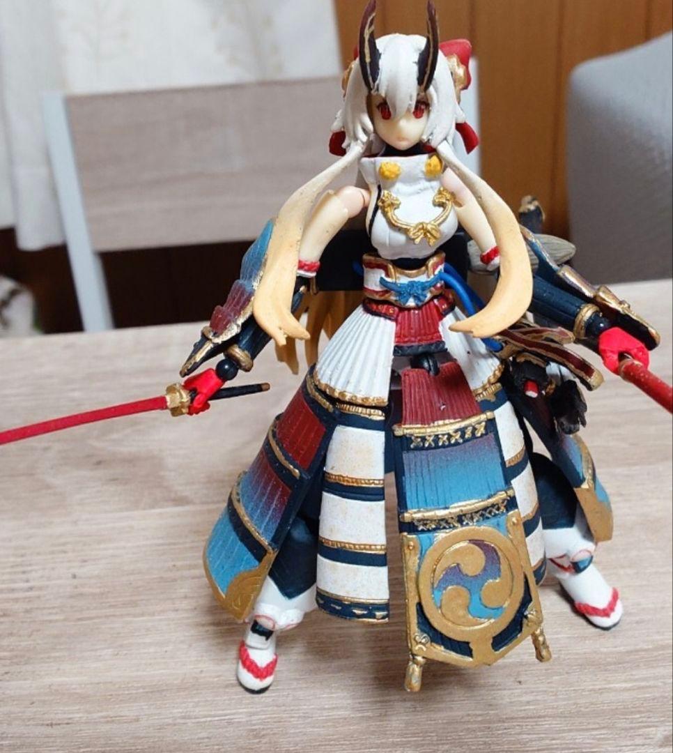 FGOFate 巴御前可動カラーレジンフィギュア完成済みジャンク品ワンフェス