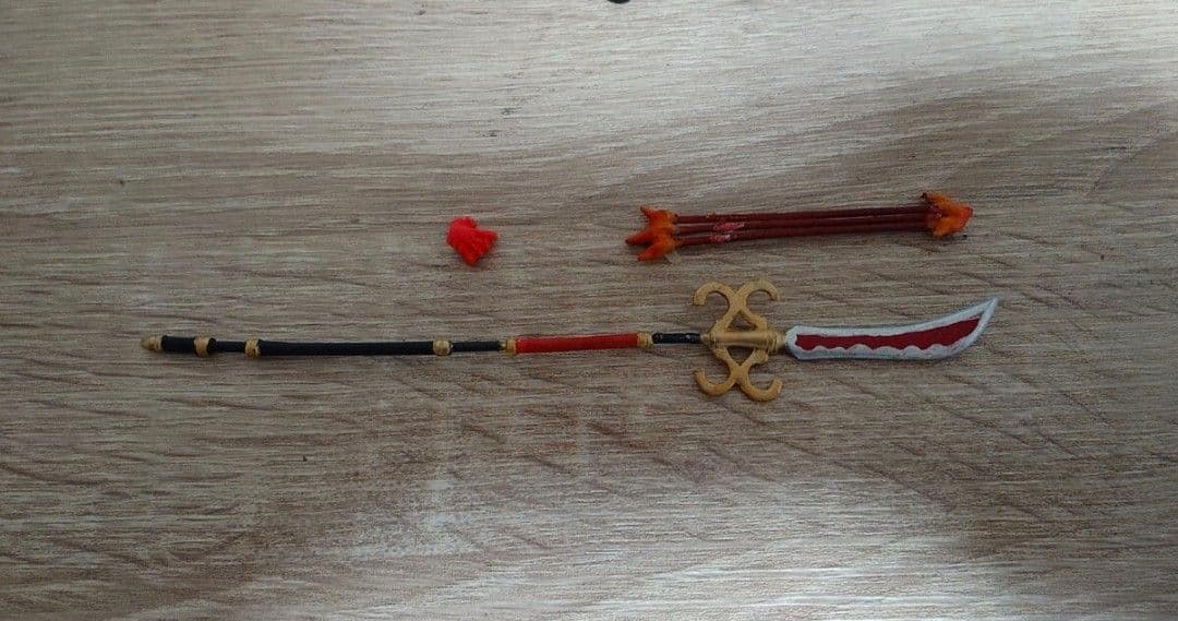 FGOFate 巴御前可動カラーレジンフィギュア完成済みジャンク品ワンフェス