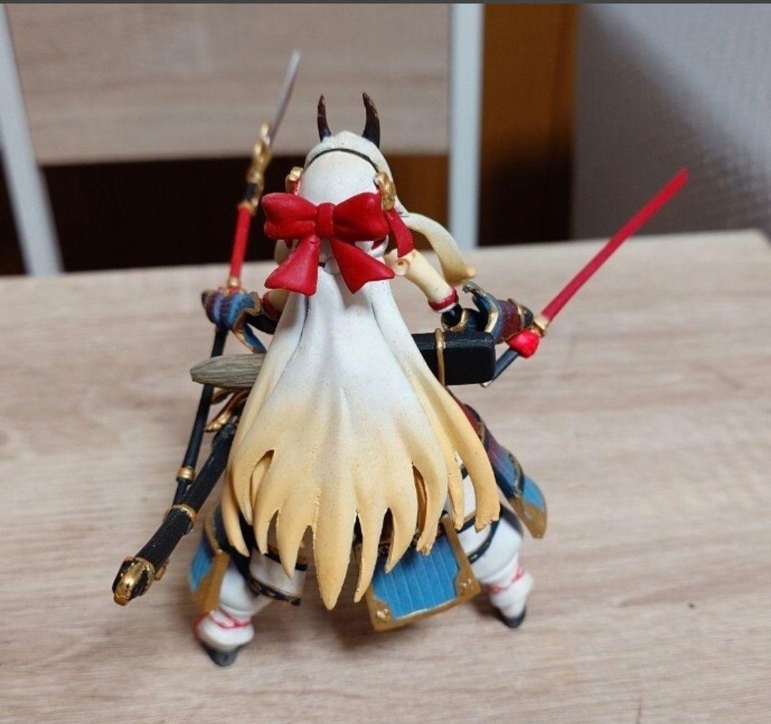 FGOFate 巴御前可動カラーレジンフィギュア完成済みジャンク品ワンフェス