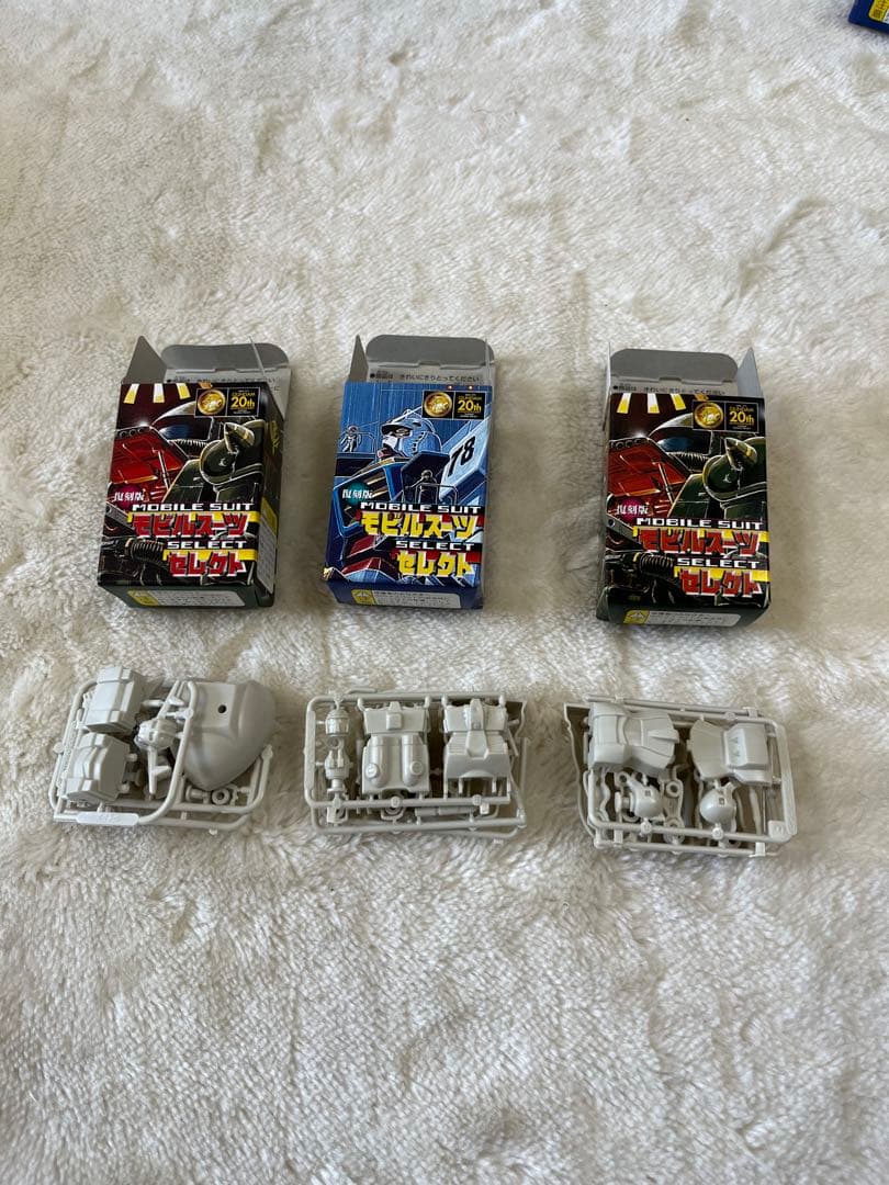 森永　チョコスナック　機動戦士ガンダム モビルスーツセレクト　復刻版 Vol.1