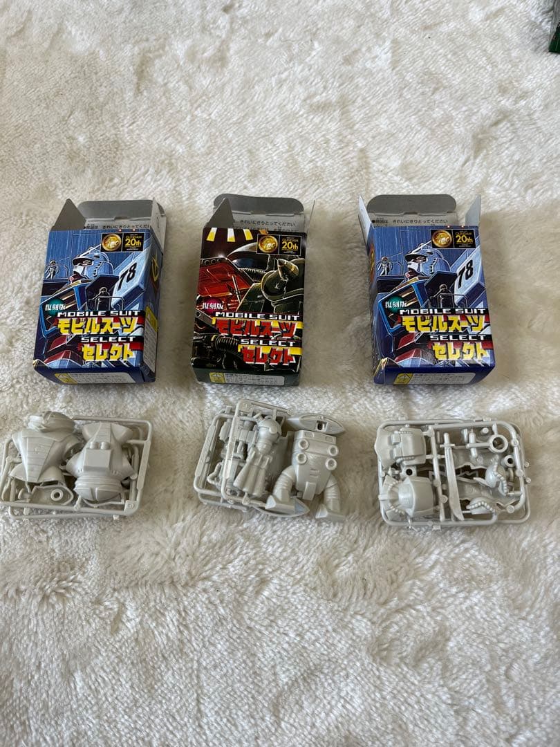 森永　チョコスナック　機動戦士ガンダム モビルスーツセレクト　復刻版 Vol.1