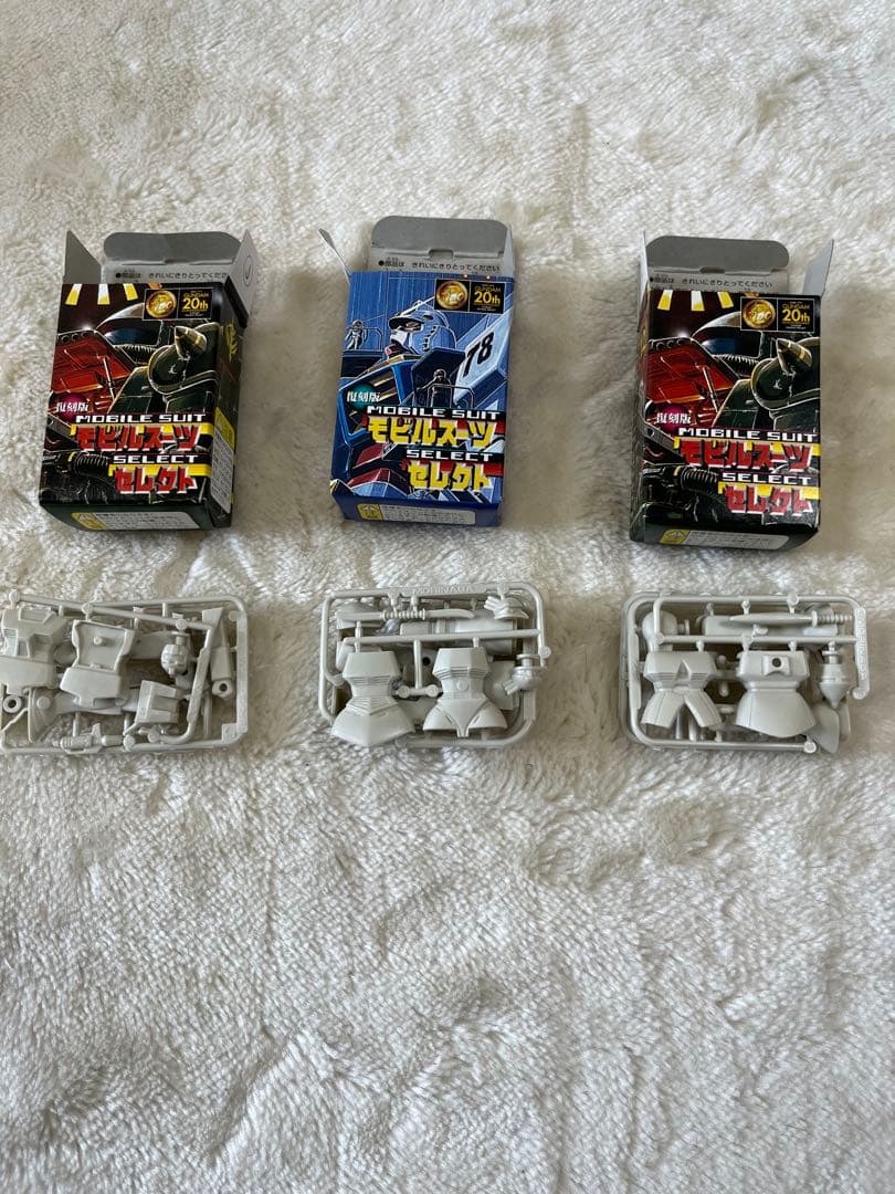 森永　チョコスナック　機動戦士ガンダム モビルスーツセレクト　復刻版 Vol.1