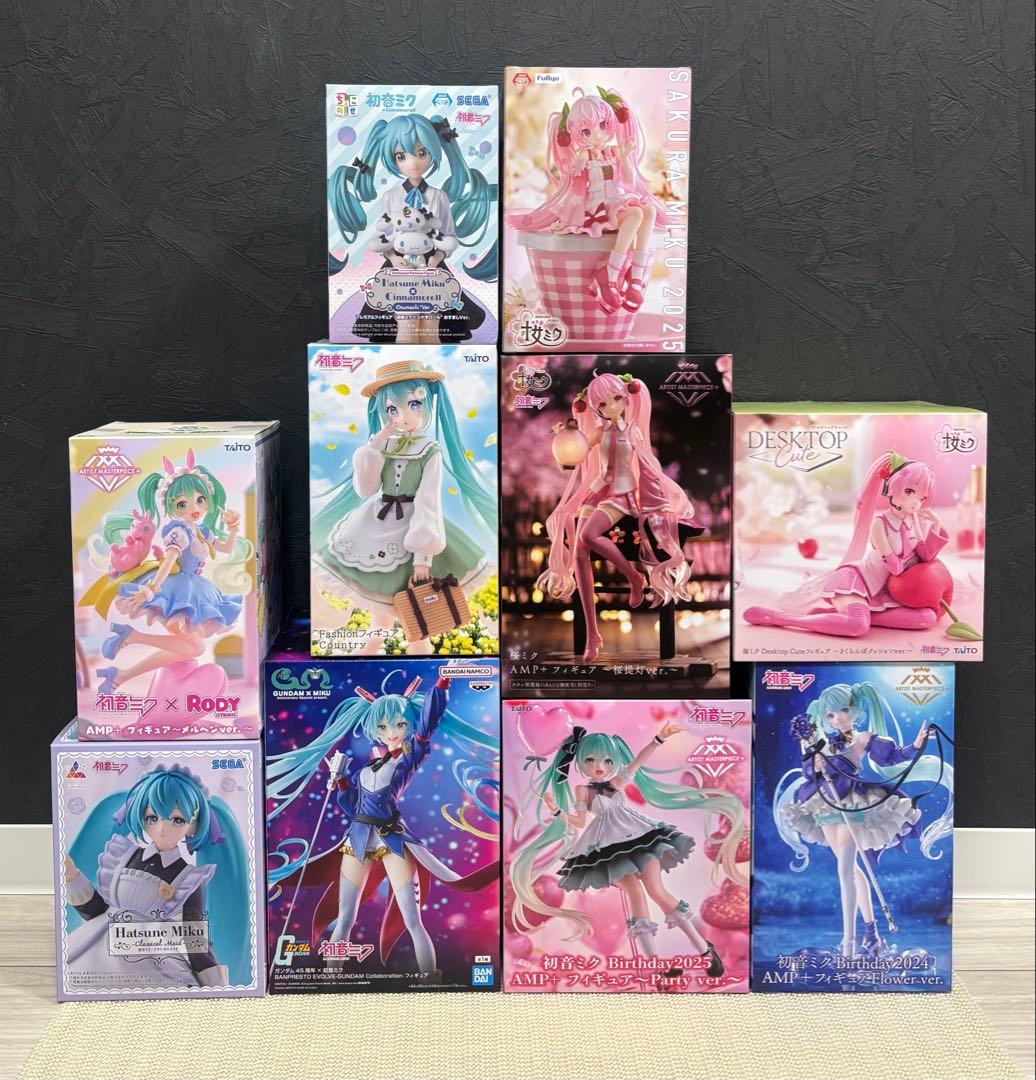 初音ミク Birthday 桜ミク ぬーどるストッパー　2025 等　まとめ売り