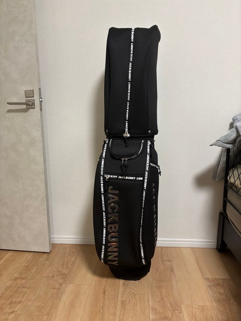 JACK BUNNY ドラえもんシリーズ202年　ブラックキャディバッグ