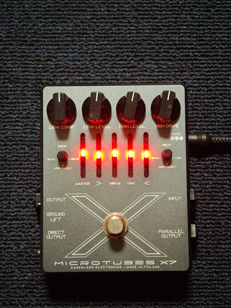 ベース Darkglass Electronics MICROTUBES X7