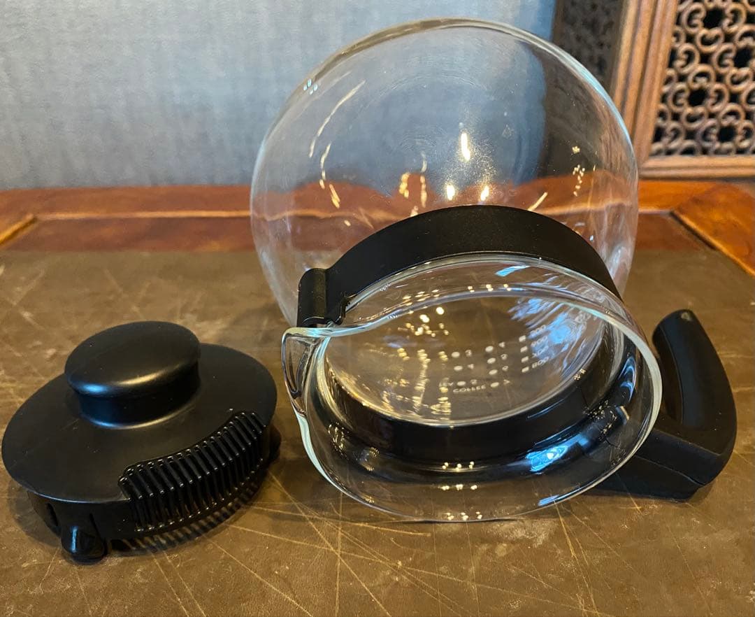 カジャール朝プレート・フレンチプレス　鑑賞スタンド　４点セット　ヴィンテージ