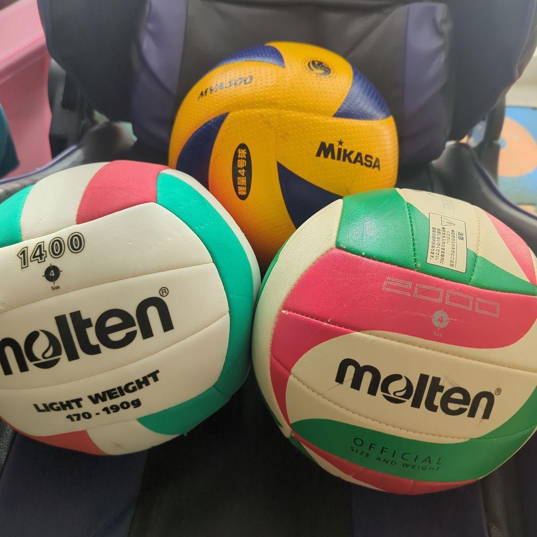 モルテン バレーボール 1400 2000 セット　ミカサ　MVA500