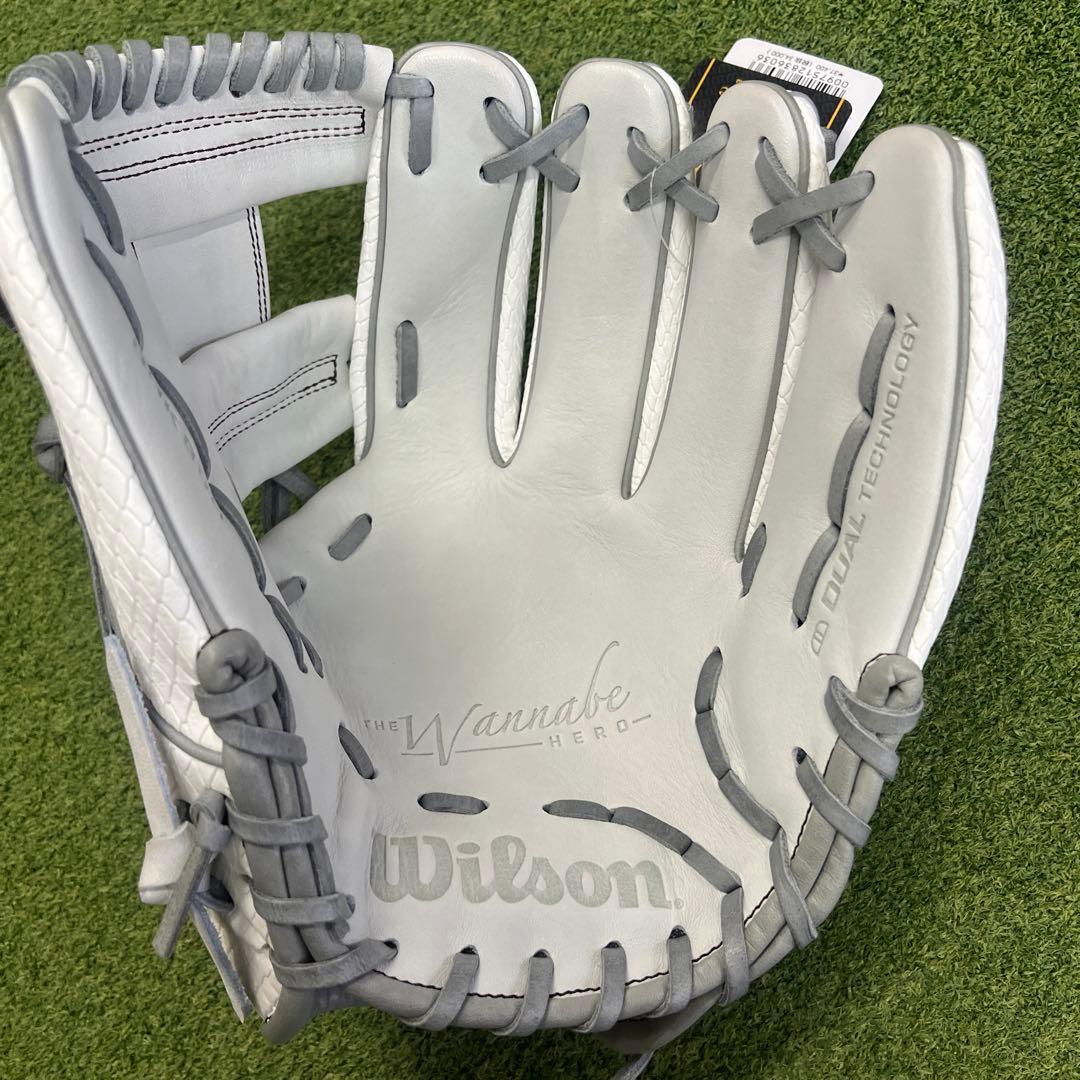 【Wilson】軟式用グラブ Wannabe Hero DUAL 86型　内野手