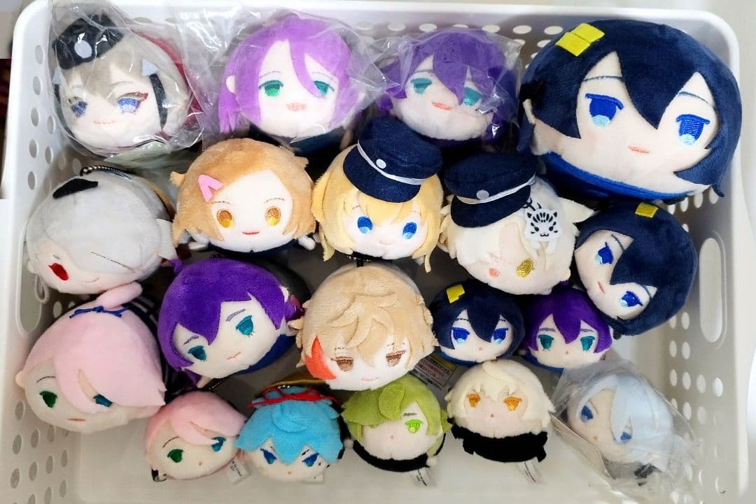 刀剣乱舞　もちもちマスコット　もちマスパスケース　19種セット　もちマス