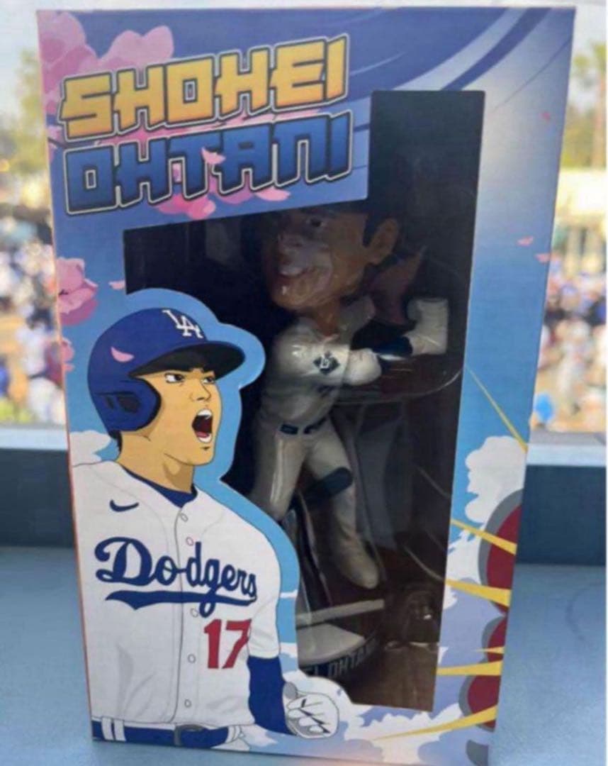 大谷翔平　ドジャース初　ボブルヘッド　来場者限定　冊子付き