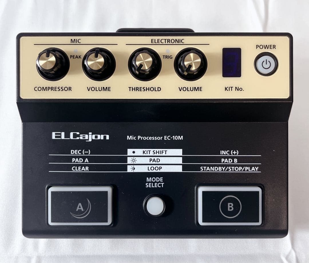 パーカッション・打楽器 Roland EC-10M ELCajon Mic Processor