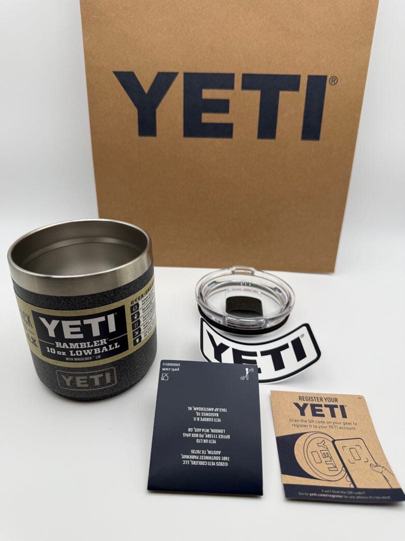 限定色　ブラックストーン　YETI ランブラー 10oz 日本未入荷