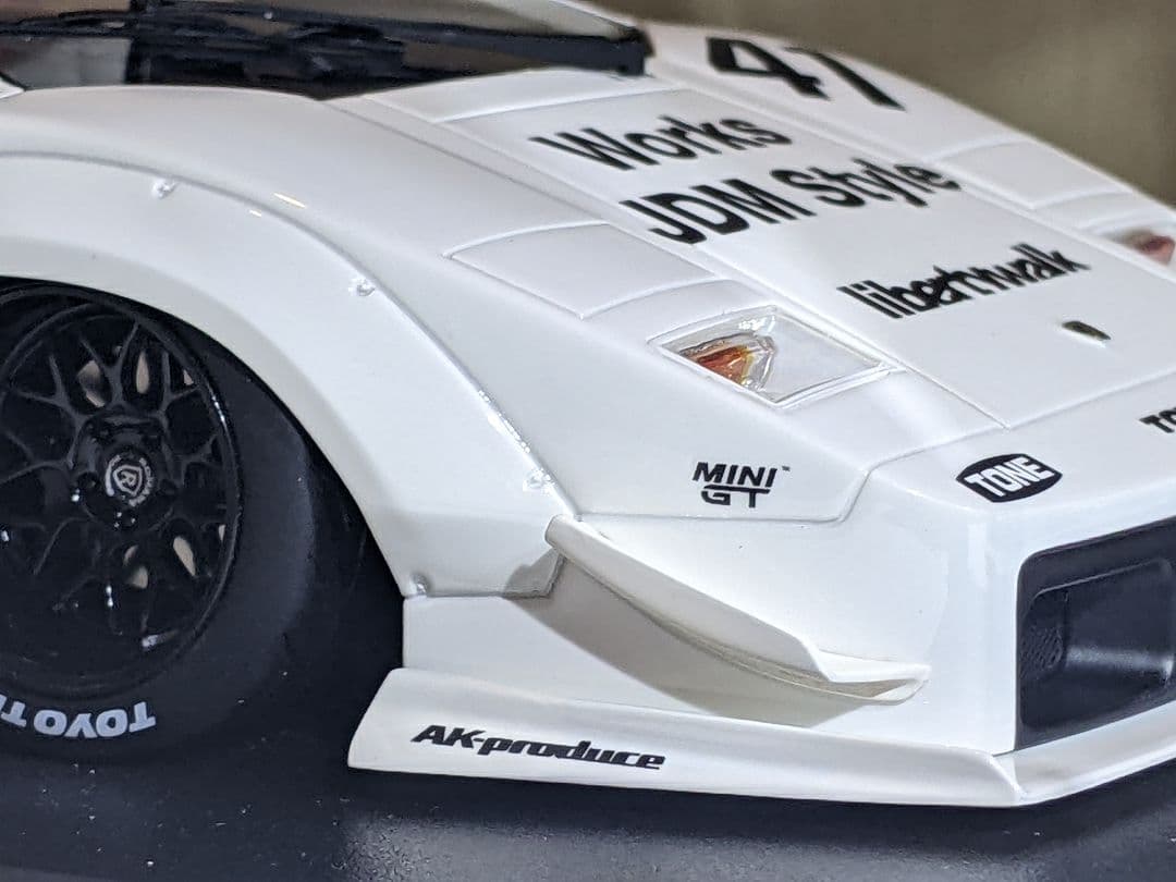 1/18 TOP SPEED カウンタック　東京オートサロン　LBWK