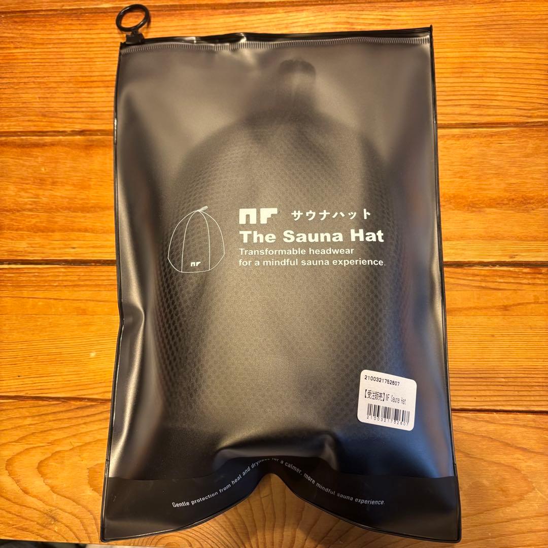 最安 サカナクション サウナハット サウナ NF nf 限定 完売 山口一郎 黒