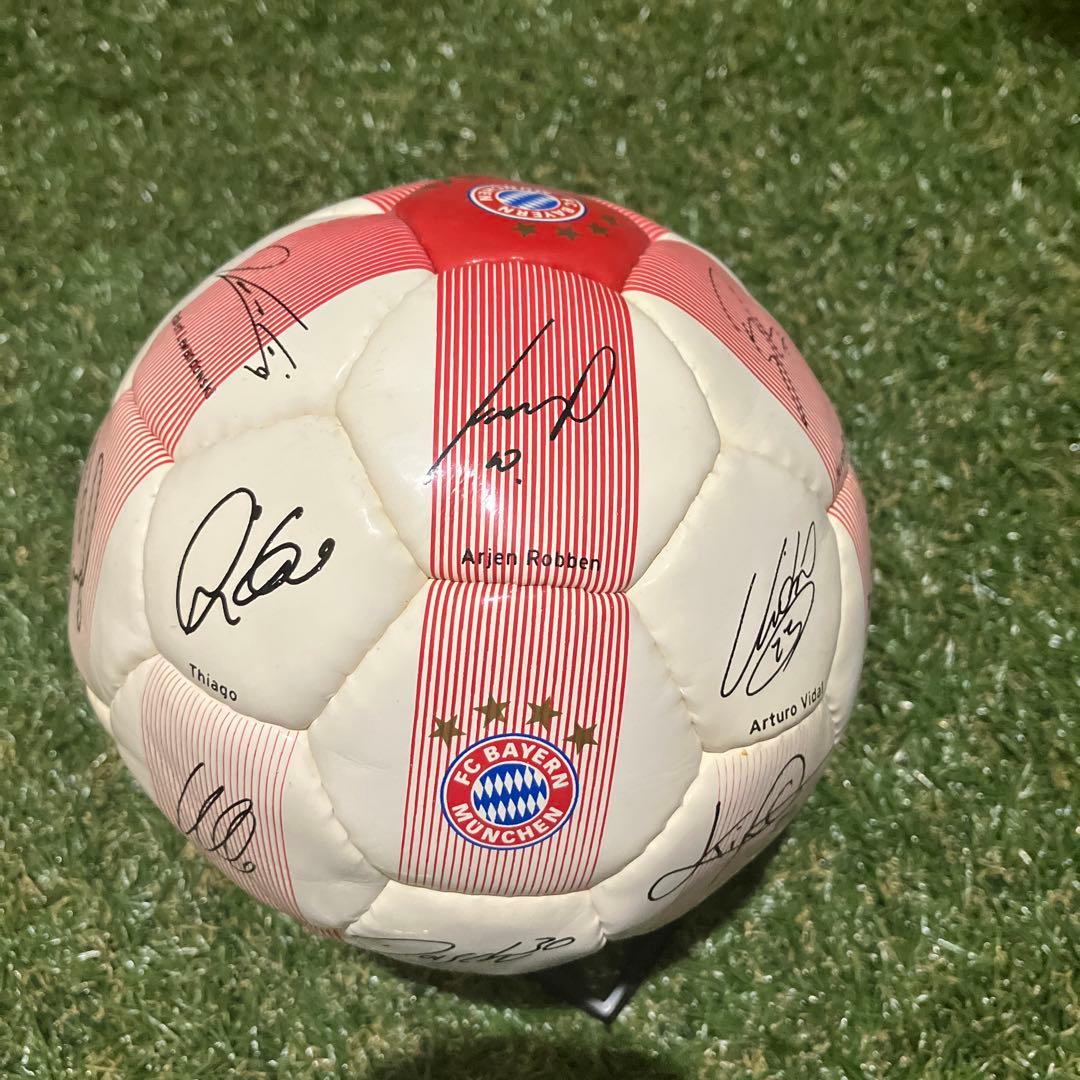 FC Bayern München プリントサイン入りボール 2016/17