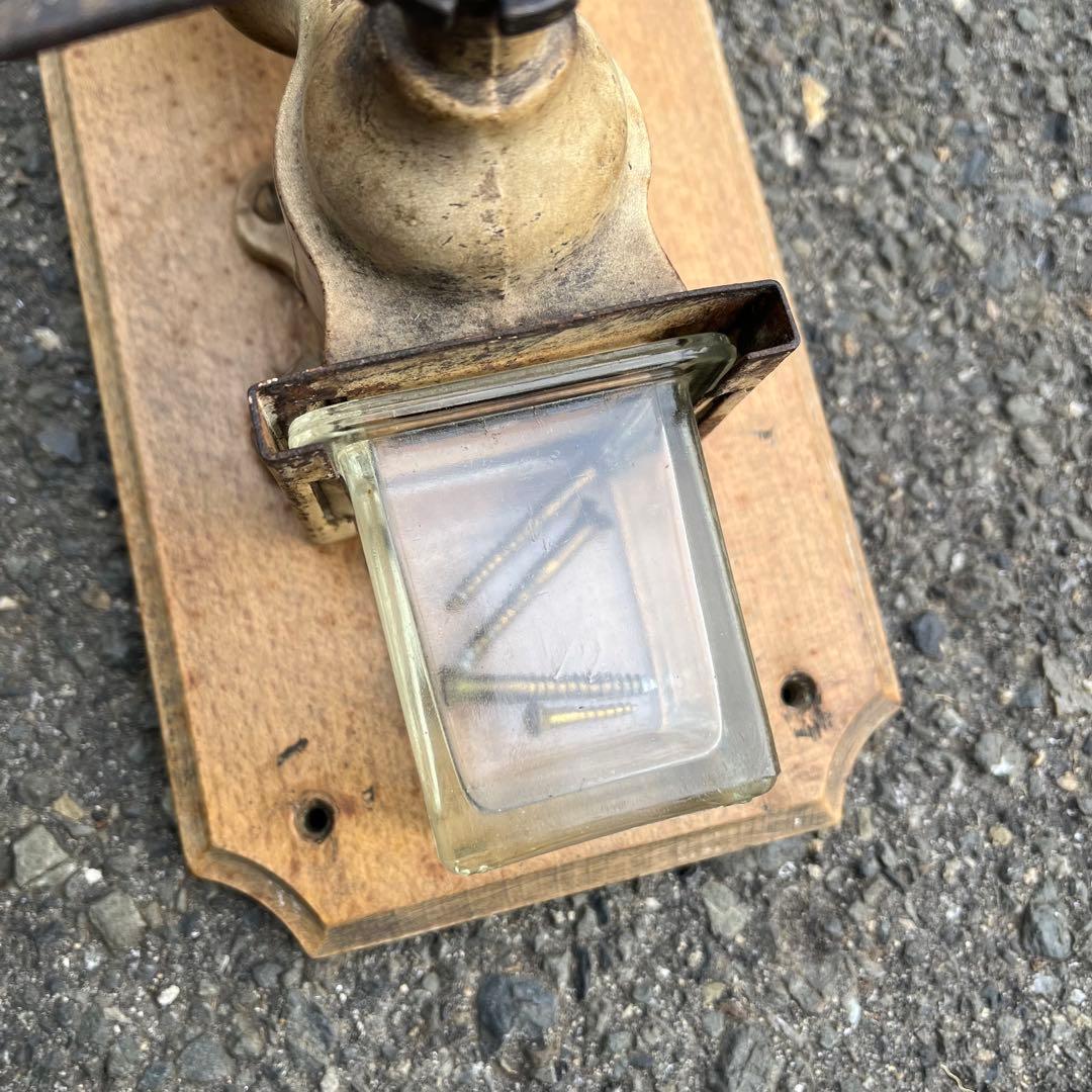 壁掛け コーヒー ミル グラインダー ビンテージ ヨーロッパ 西洋