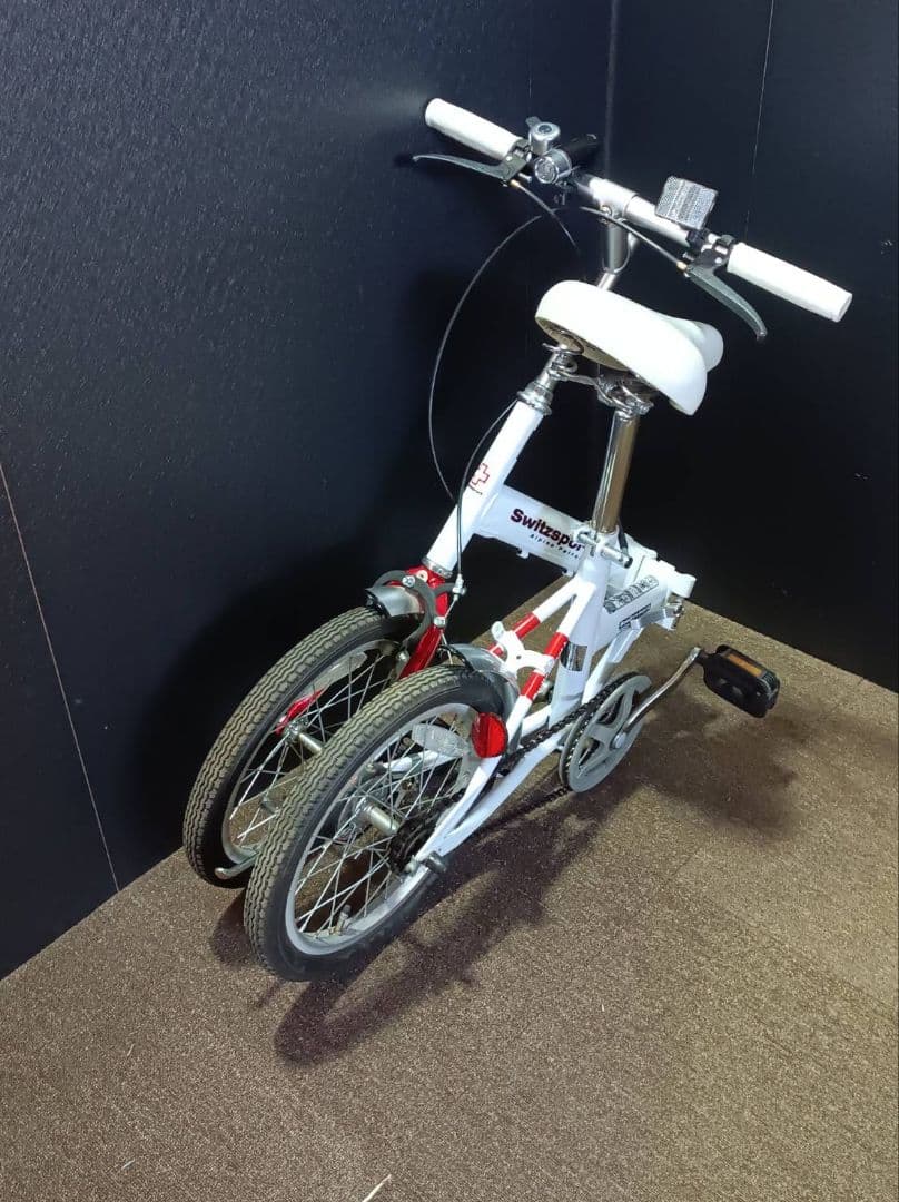 Switzsport 折りたたみ自転車 16インチ ホワイト 美品 2023年製