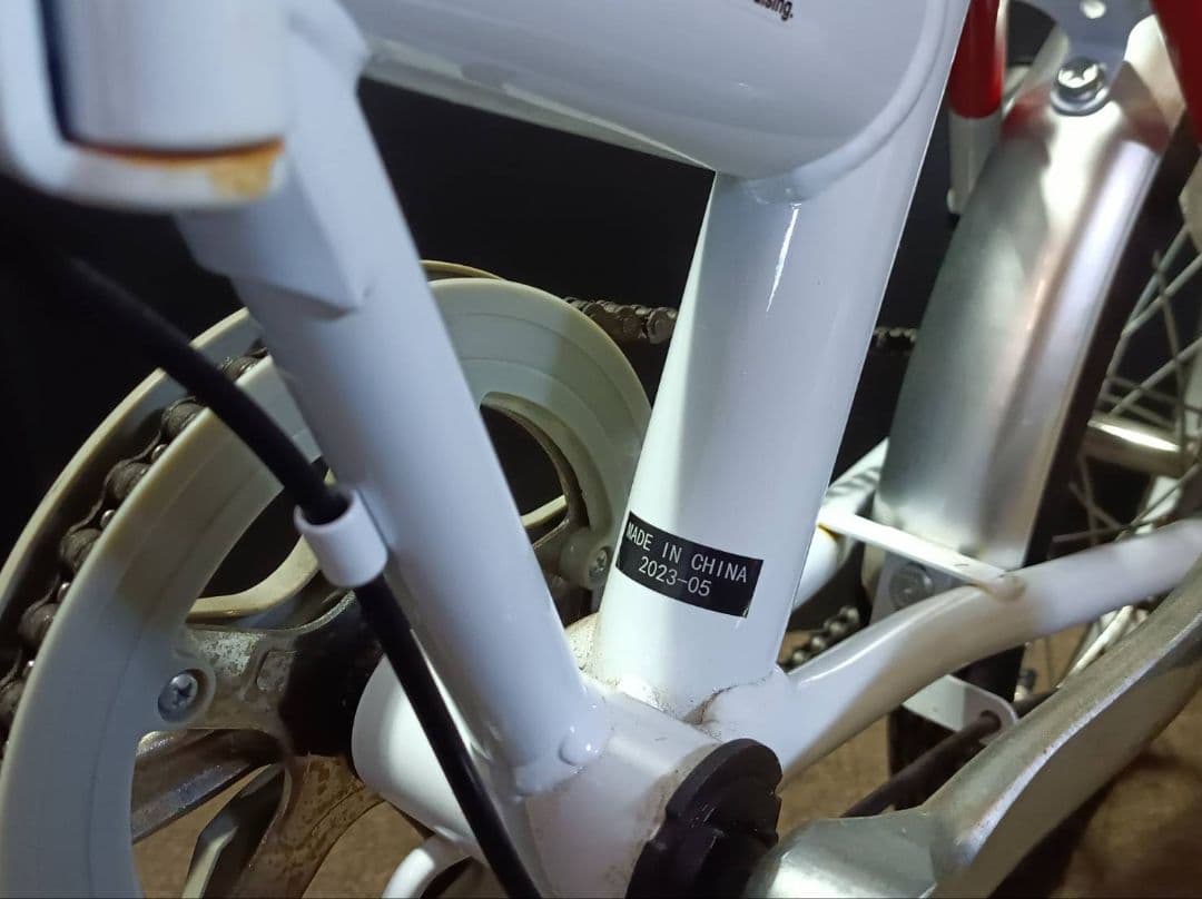 Switzsport 折りたたみ自転車 16インチ ホワイト 美品 2023年製