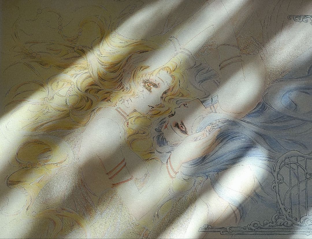 【M＆I ART SYSTEM】中嶋敦子『睡蓮－煌めきのつぼみ－』サイン入り版画