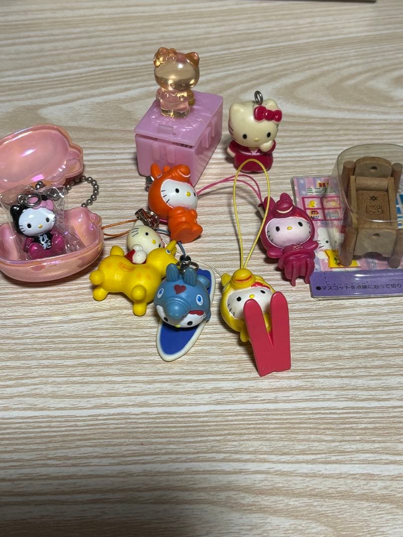 ハローキティ ストラップ ミニストラップ セット