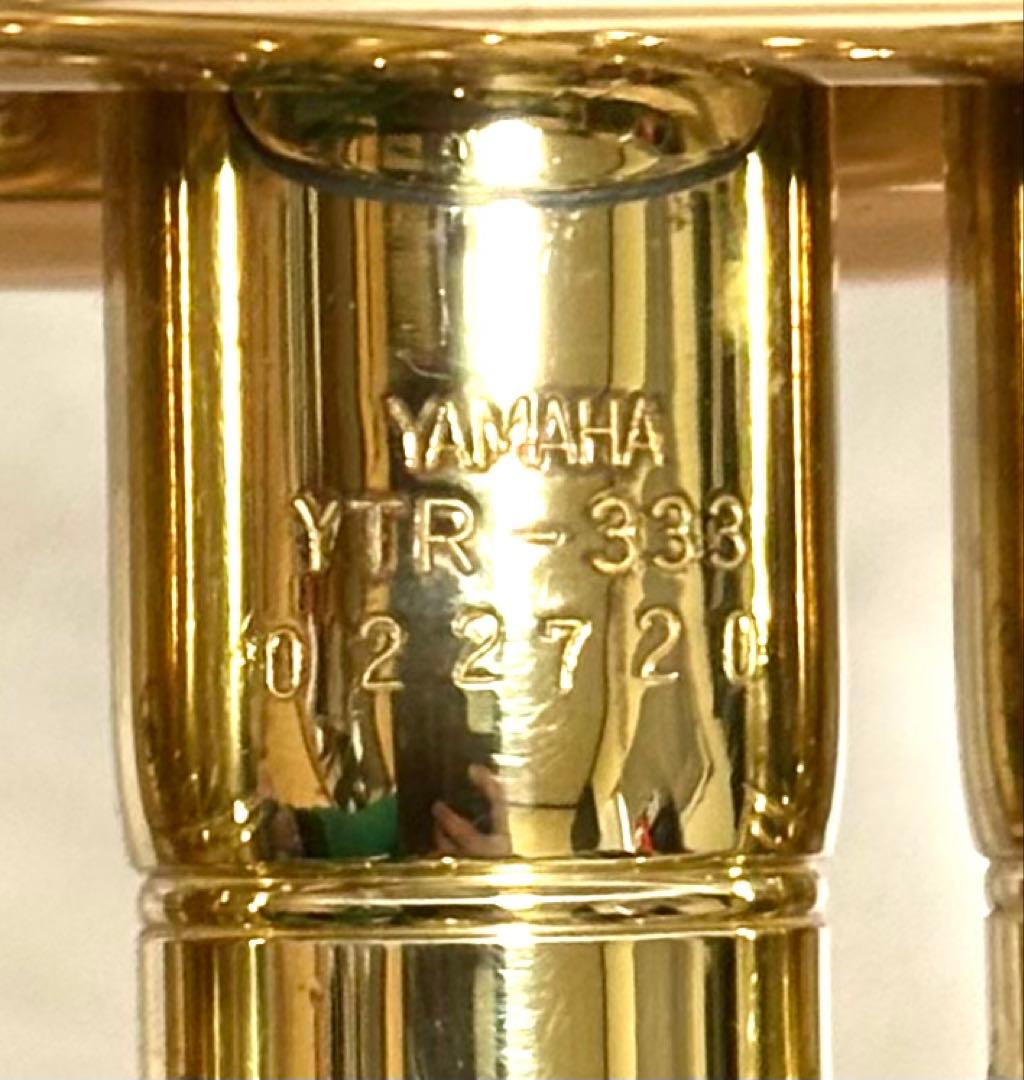 YAMAHA トランペット YTR-333 赤ベル