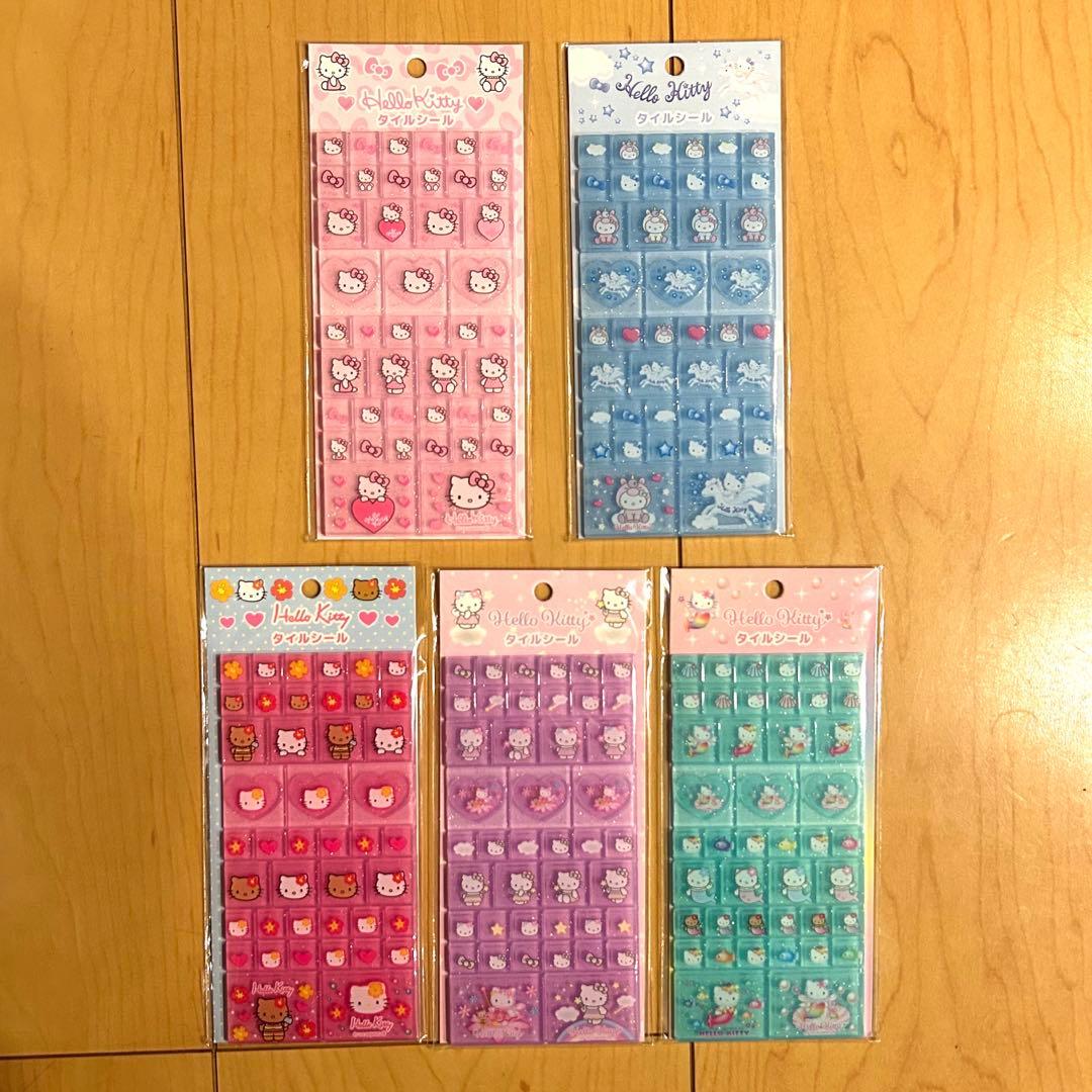 全て国内正規品　サンリオ　シールまとめ売り