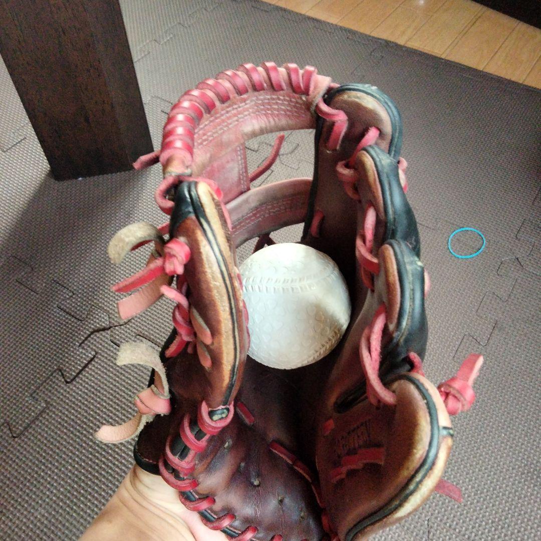 ZETT 軟式グローブ 黒/茶 内野用 今宮モデルオーダー