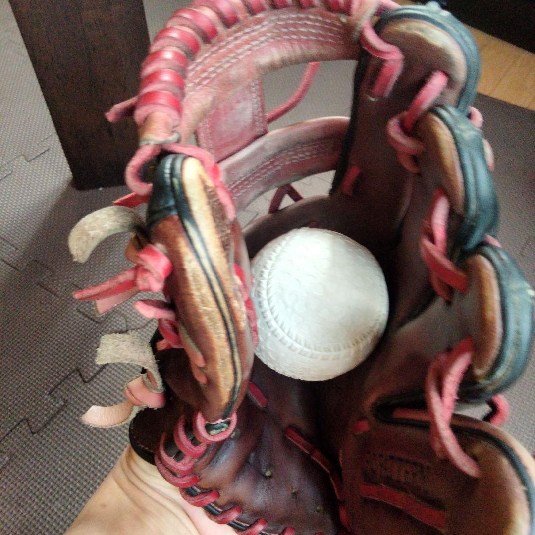 ZETT 軟式グローブ 黒/茶 内野用 今宮モデルオーダー