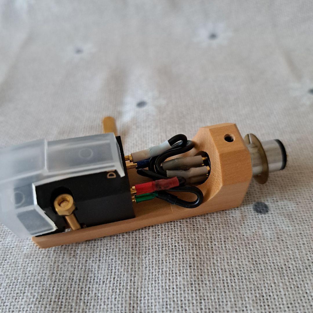 山本音響工芸　ツゲ　ヘッドシェル HS-3 &　DENON DL-103R