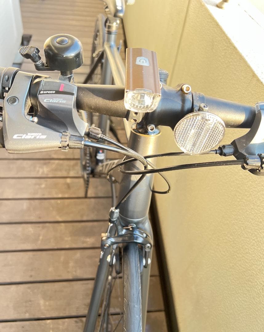 NESTOネスト クロスバイクALTERNA FLAT 16段変速 L500