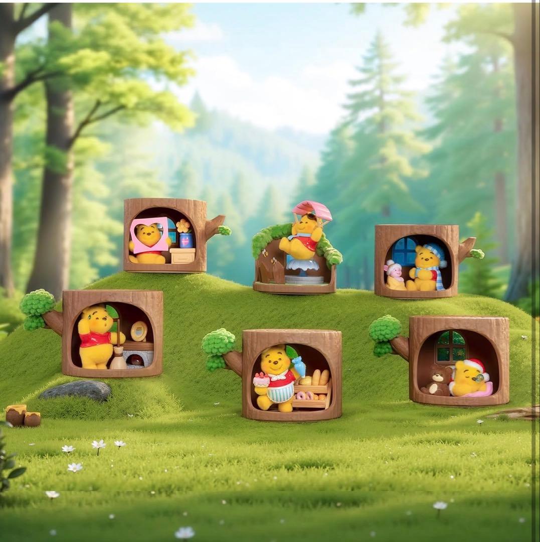 TOP TOY ディズニー(Disney) プーさん「森のツリーハウス」全種類！