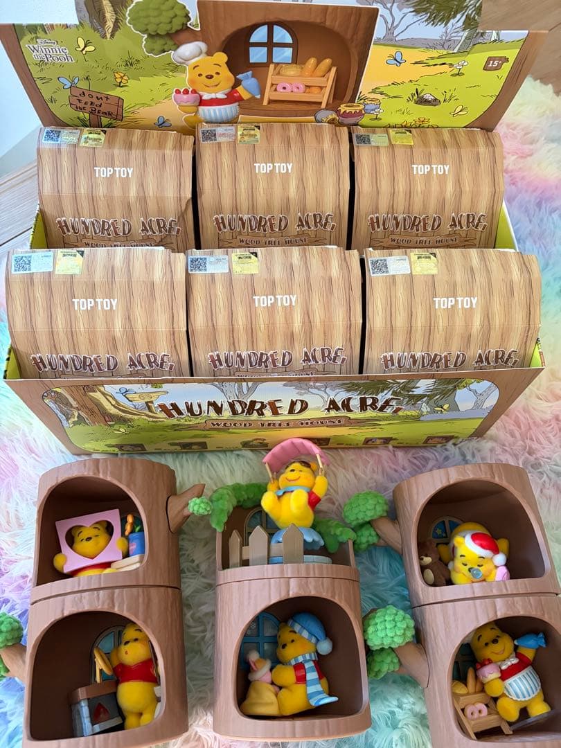TOP TOY ディズニー(Disney) プーさん「森のツリーハウス」全種類！