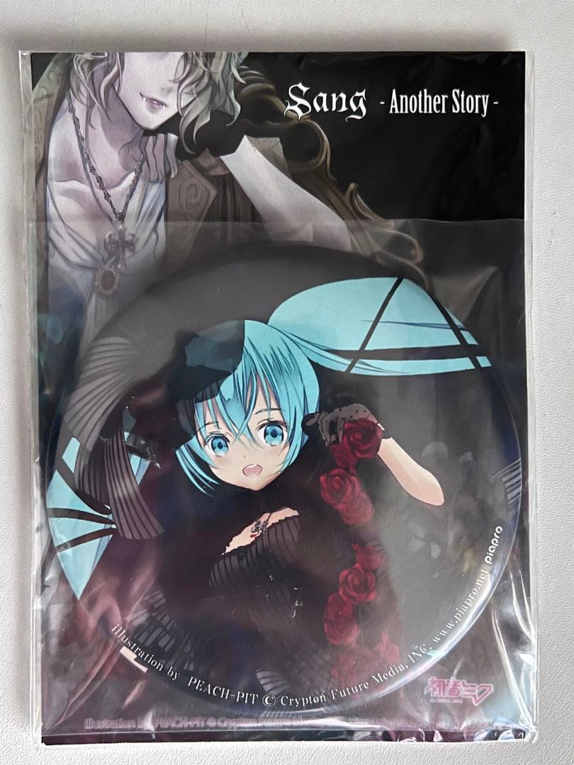 初音ミク 缶バッジ 渋谷マルイ ヴァンパイアフェス PEACH-PIT