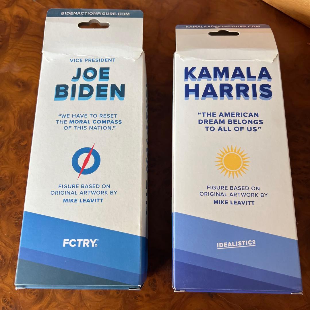 BIDEN & KAMALA リアルライフアクションフィギュアセット