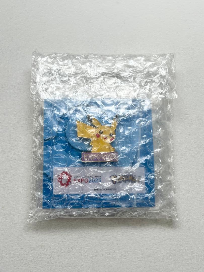 未開封⭐︎非売品 大阪関西万博 ピカチュウ ピンバッジ　EXPO2025 ポケモン