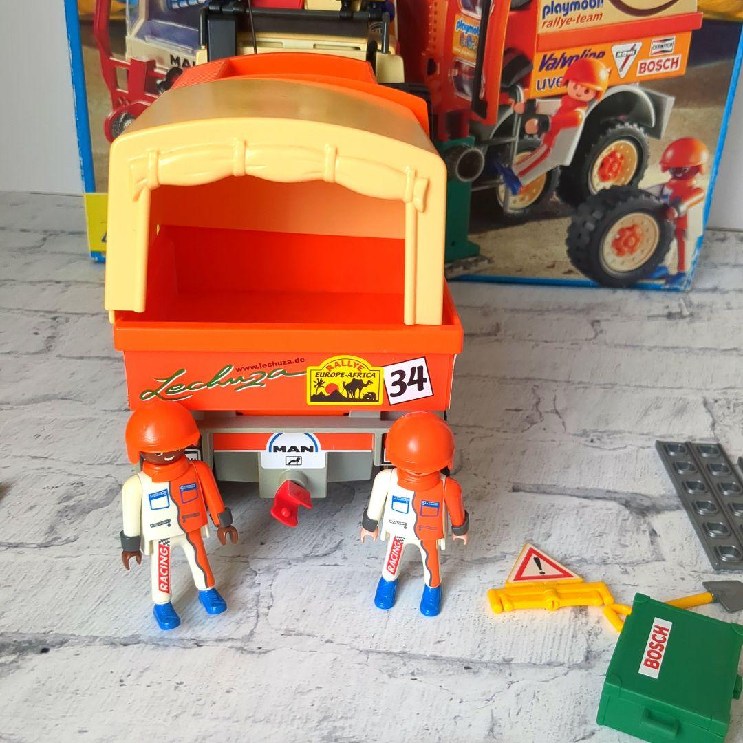 【9月頃迄★大特価★廃盤レア】プレイモービル　4420 パリ・ダカールラリー