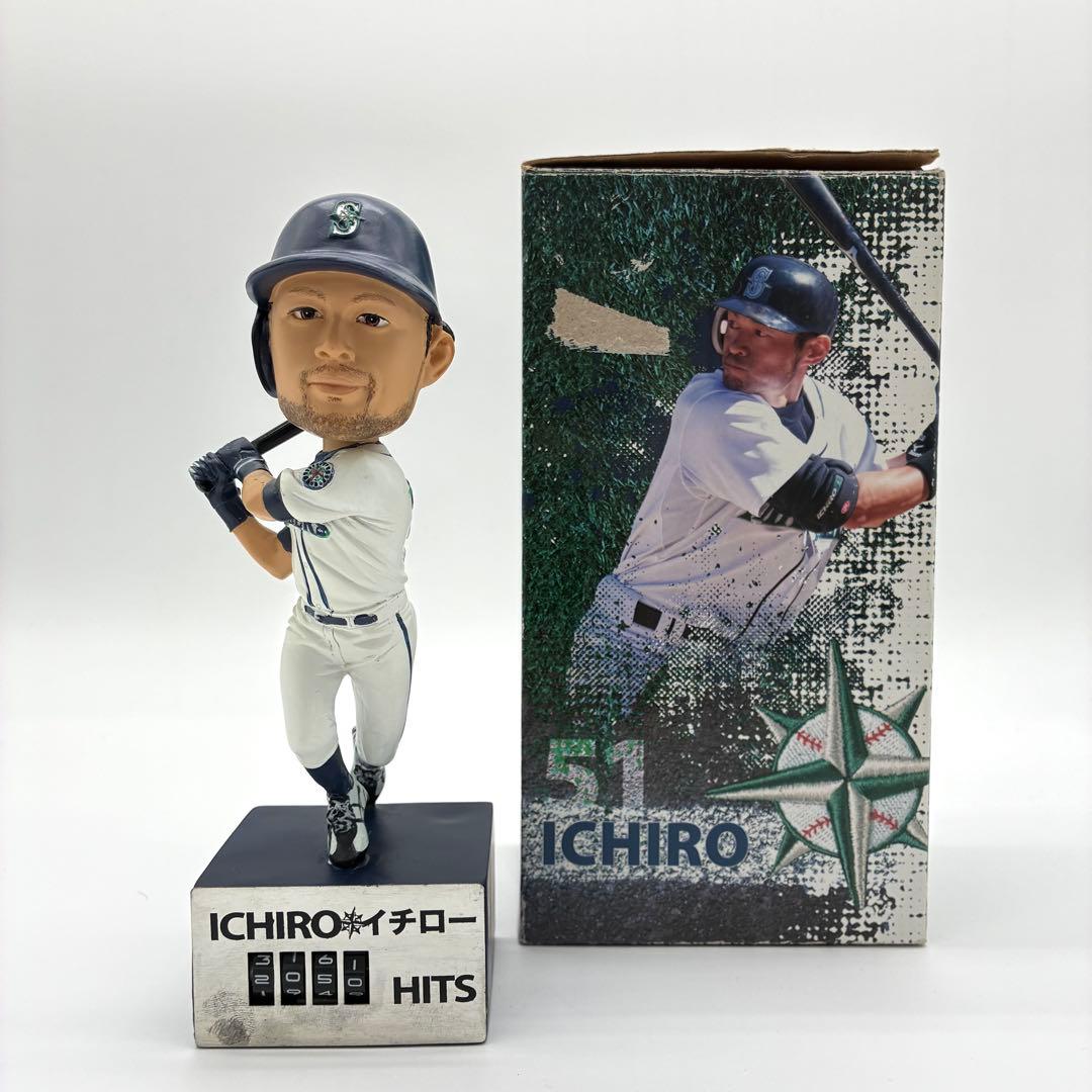 殿堂入り✨ イチロー 球場配布 ヒットカウンター ボブルヘッド 2011