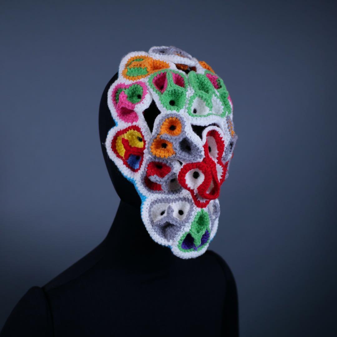 【一点物】仮面　マスク　被り物　仮面屋おもて　インテリア