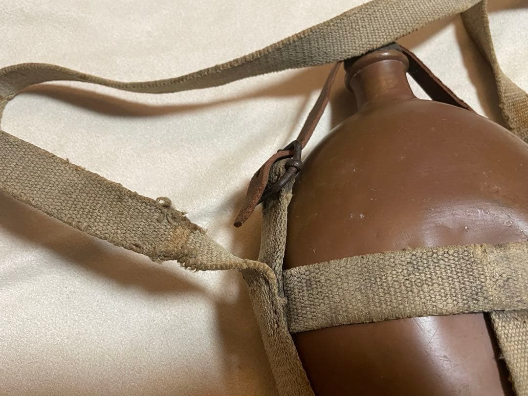 実物【日本軍】昭五式水筒伊号(九四式水筒) 日本陸軍 日本海軍