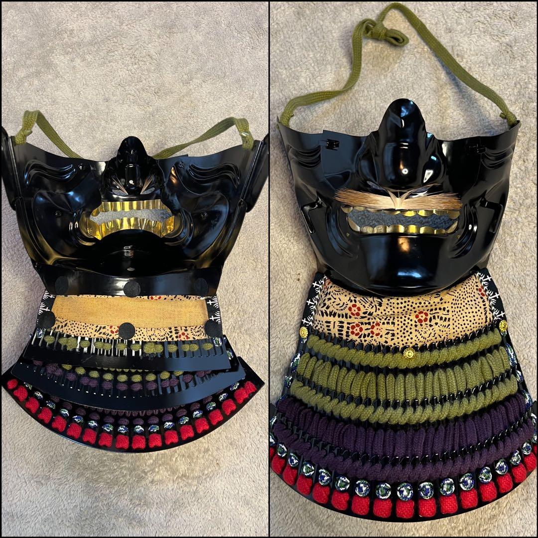 新品同様•美品！『薩摩丸武工房製』黒色胴当世具足 鎧 一式【現代 甲冑 等身大】