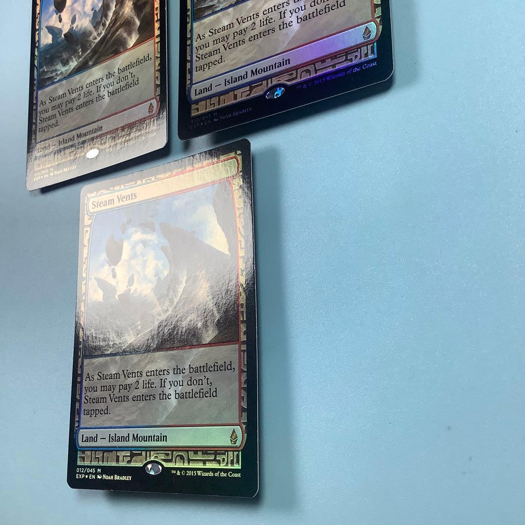 *バラ売り可* 蒸気孔/Steam Vents EXP英語foil3枚セット