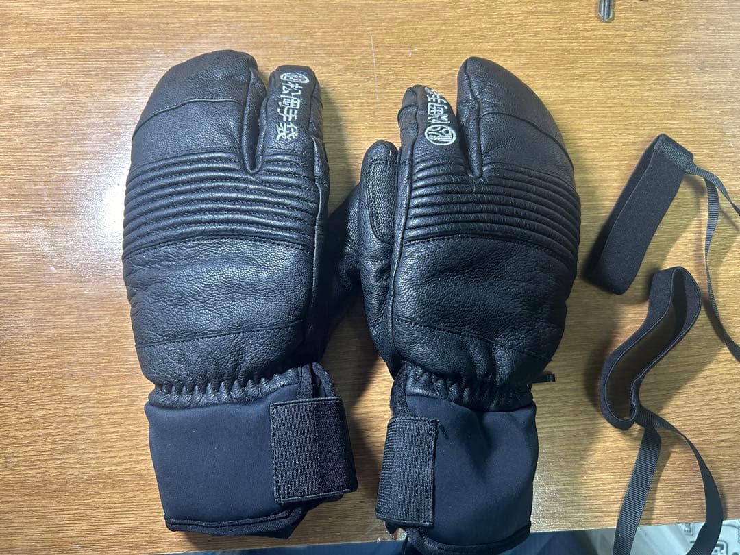 松岡手袋　ミトングロ-ブ M-ESK-131B（ブラック/Ｓ/Men's