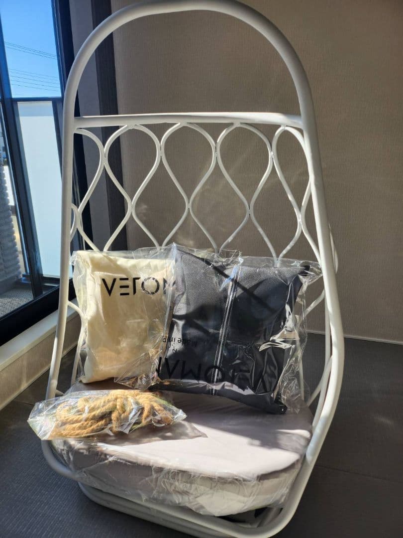 期間限定【新品未使用】VeroMan ハンギングチェア ホワイト