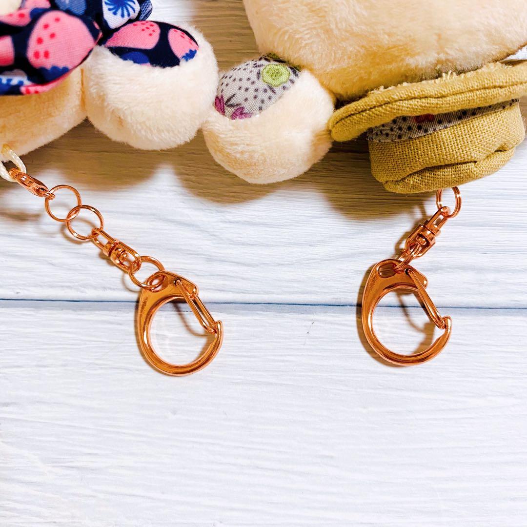 コリラックマ　キッピス　おでかけぬいぐるみキーホルダー　2種類